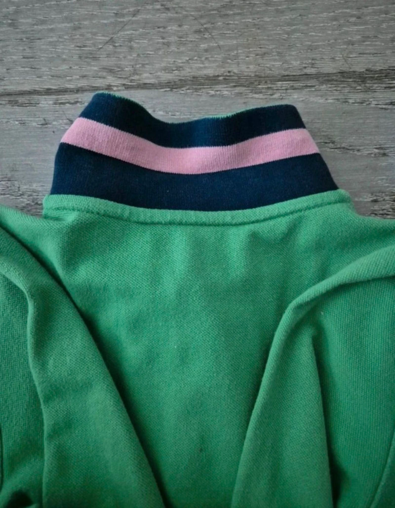 Groene polo met lange mouwen. Polo Ralph Lauren. Maat 12/ 14 jaar – photo 6
